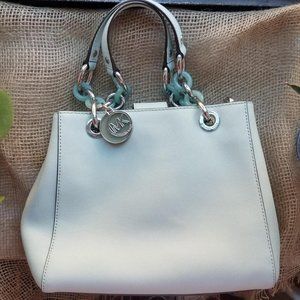 Michael Kors Mint Color Cynthia Satchel